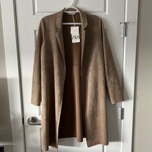 Zara Womens suede jacket